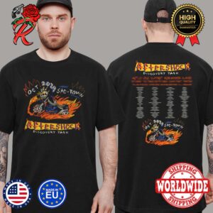 Aftershock Festival October 2024 Sac Town Discovery Park Merch Unisex T-Shirt