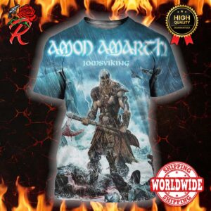 Amon Amarth Raise Your Horns Of Jomsviking The Metal Crushes All Tour All Over Print Shirt