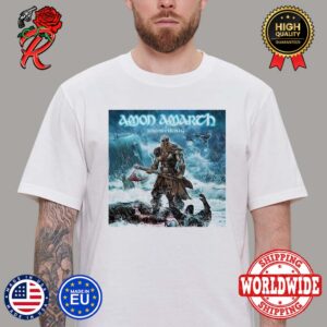 Amon Amarth Raise Your Horns Of Jomsviking The Metal Crushes All Tour Vintage T-Shirt