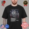 Avenged Sevenfold Life Is But A Dream North American Tour Pt 3 On March 2024 Poster Unisex T-Shirt