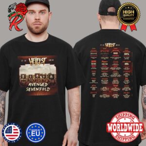 Avenged Sevenfold At Hellfest Open Air Festival 2024 Full Lineup Festival On June Two Sides Print Classic T-Shirt