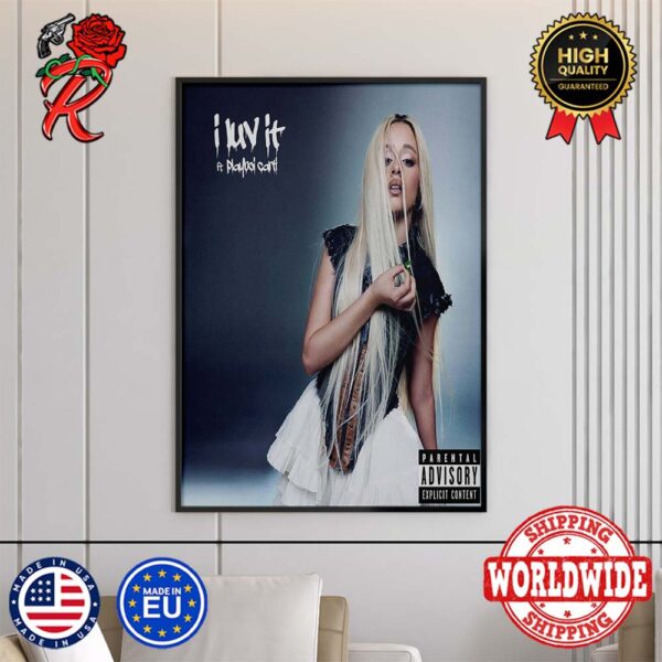 Camila Cabello I Luv It Feat Playboi Carti Releases Mar 29 Home Decor Poster Canvas