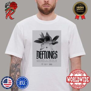 Deftones An Intimate Night In Madrid La Riviera May 28 2024 Vintage T-Shirt