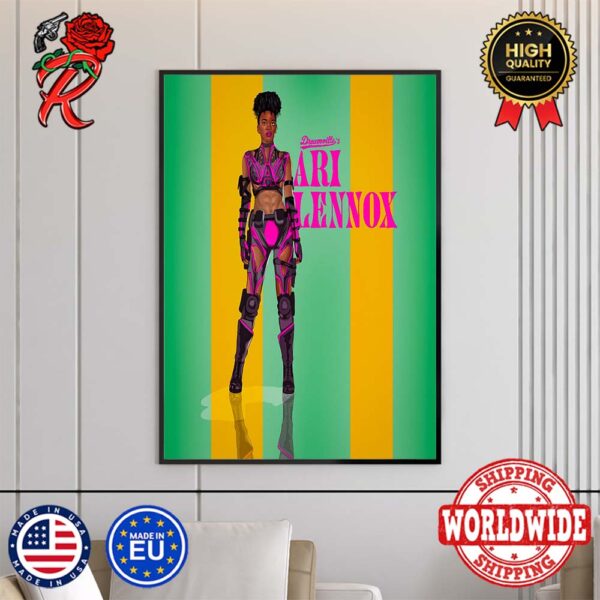 Dreamville Ari Lennox The Superhero Home Decor Poster Canvas