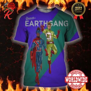 Dreamville Earthgang Superhero All Over Print Shirt