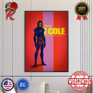 Dreamville J Cole The Superhero The First Dreamer Home Decor Poster Canvas
