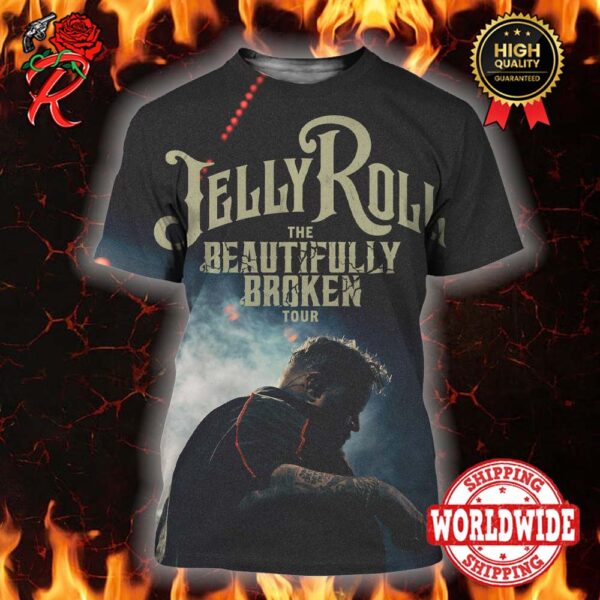 Jerry Roll The Beautifully Broken Tour 2024 Al Over Print Shirt