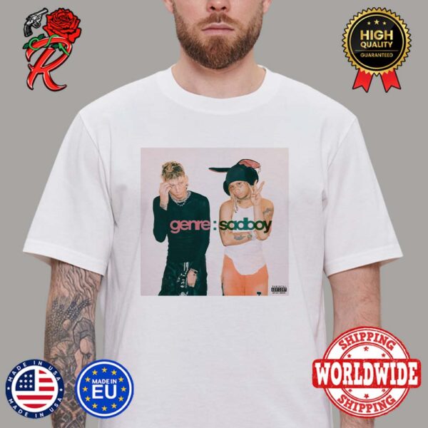 Machine Gun Kelly And Trippie Redd Genre Sadboy Release On March 29th 2024 Song Cover Unisex T-Shirt