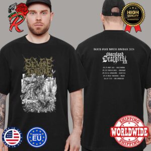Official Severe Torture Death Over North America 2024 Tour Maryland Deathfest XIX Unisex T-Shirt