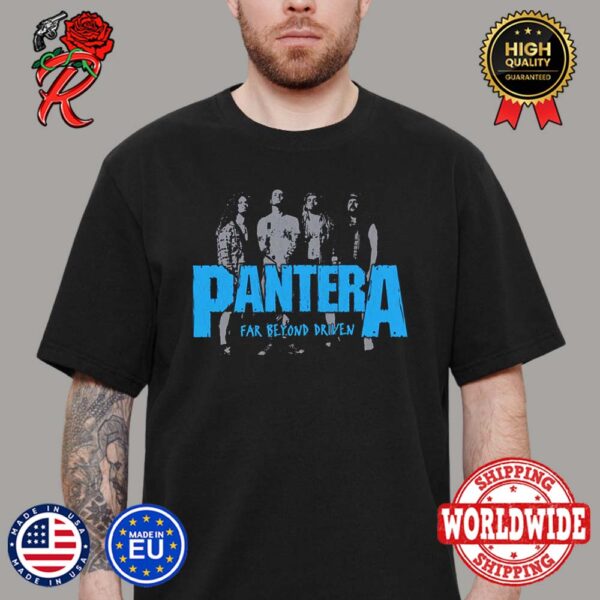Pantera Celebrate 30th Anniversary Far Beyond Driven Band Photo Vintage T-Shirt