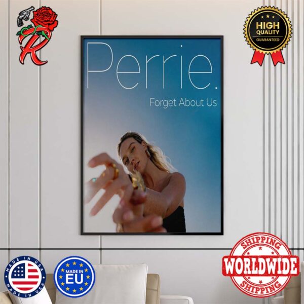 Perrie Edwards Forget About Us Debut Single Release On April 12th Wall Decor Poster Canvas