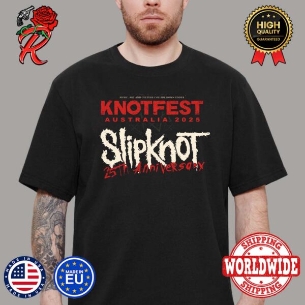 Slipknot 25th Anniversary Knotfest Australia 2024 Classic T-Shirt