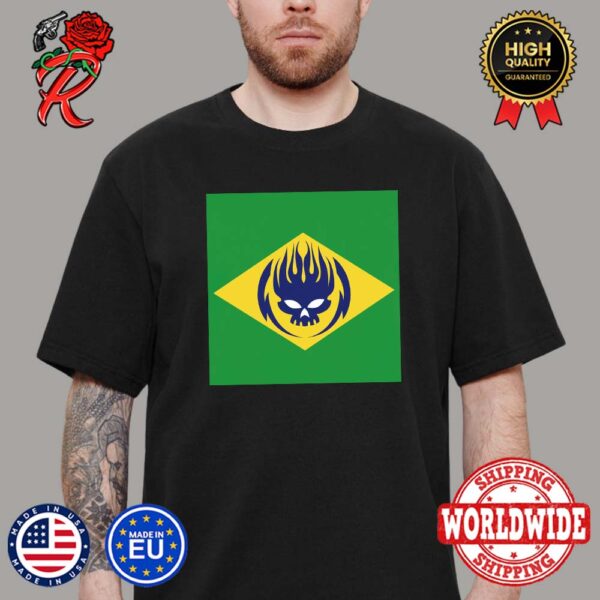 The Offspring Brazil Flag Logo Unisex T-Shirt