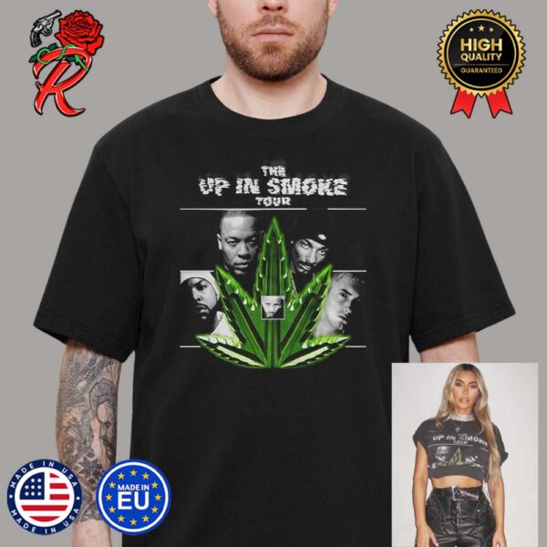 The Up In Smoke Tour Dr Dre Snoop Dogg Ice Cube And Eminem Vintage Shirt In Kim Kardashian New Photo