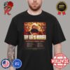 Thy Art Is Murder The Godlike North America Tour 2024 Tour Dates Poster Unisex T-Shirt