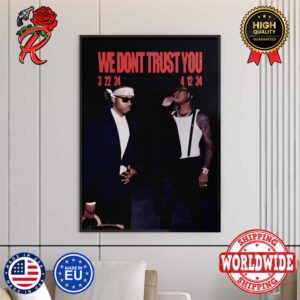 We Don’t Trust You Album Cover Metro Boomin And Future Collaborations Home Decor Poster Canvas