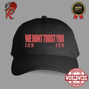 We Don’t Trust You Future And Metro Boomin Album Logo Classic Cap Hat Snapback