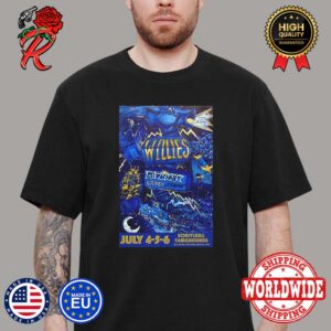 Willies Midnight Crazy Train Camp Music And Arts Festival On July 4 5 6 In Schuylkill Haven PA Poster Unisex T-Shirt