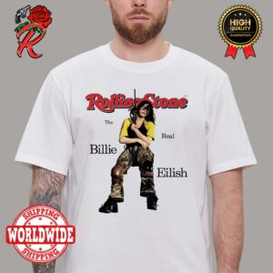 Billie Eilish On Rolling Stone May 224 Cover The Real Billie Eilish Unisex T-Shirt