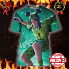 Billie Eilish x Fortnite In Fortnite Festival Main Stage Unisex T-Shirt