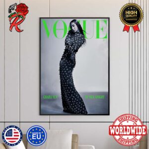 Charli XCX Stuns On The April Cover Of Vogue Singapore Home Decor Poster Canvas