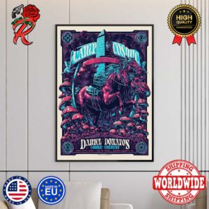 Daniel Donato Cosmic Country The Camp Cosmic Poster At The Caverns In Grundy County TN On April 20th 2024 Home Decor Poster Canvas