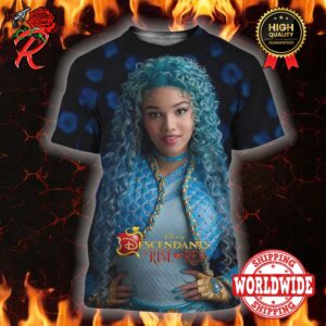 Descendants The Rise Of Red Daughter Of Cinderella Chloe Character Poster First Look All Over Print Shirt