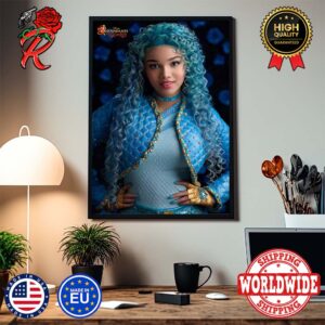 Descendants The Rise Of Red Daughter Of Cinderella Chloe Character Poster First Look Home Decor Poster Canvas