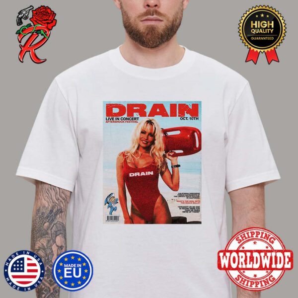 Drain Band Live In Concert Aftershock Festival 2024 On October 10th Poster Vintage Shirt