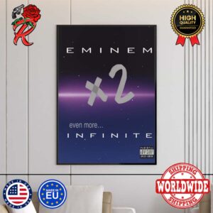 Eminem New Fake Album Infinite 2 April Fool Wall Decor Poster Canvas