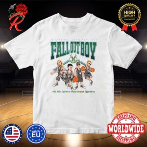 Fall Out Boy x Milwaukee Bucks So Much For 2our Dust 2024 Unisex T-Shirt