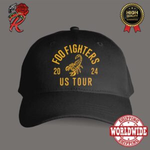Foo Fighters US Tour 2024 Classic Cap Hat Snapback
