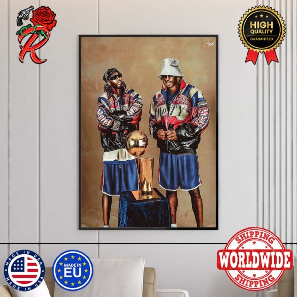 Future And Metro Boomin NBA Champions Style We Don’t Trust You Home Decor Poster Canvas