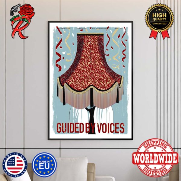 Guided By Voice Tour In Columbus At The Columbus Athenaeum Opening Night Poster On April 5 2024 Poster Canvas