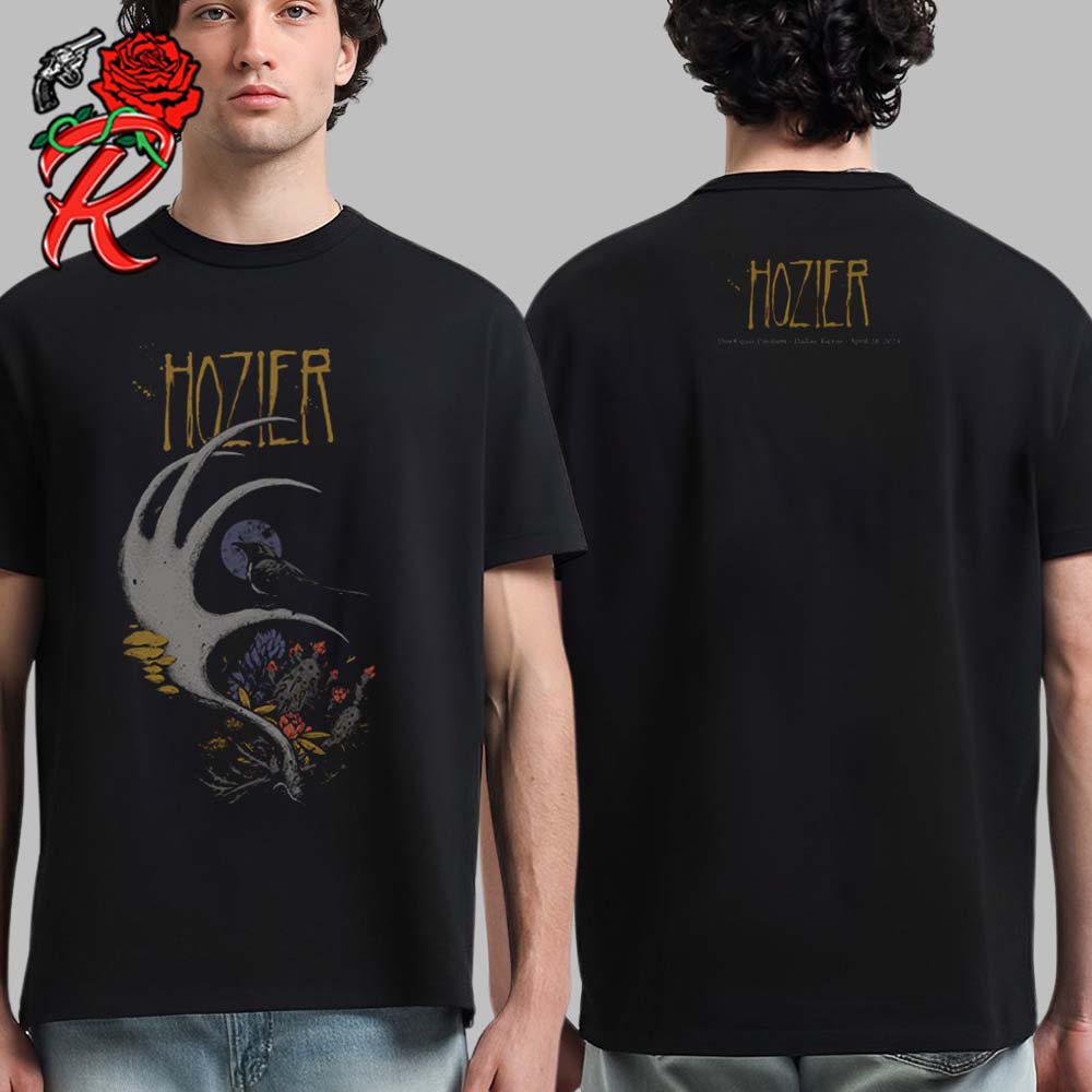 Hozier Concert Merch For Dos Equis Pavillion In Dallas Texas On April