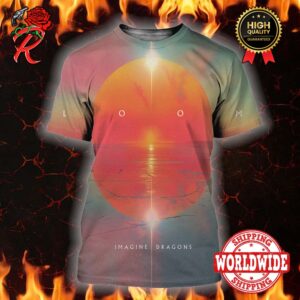 Imagine Dragon Loom New Album Art Cover Coming June 28th 2024 All Over Print Shirt