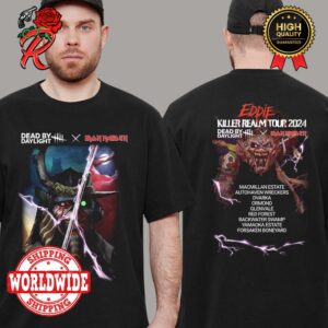 Iron Maiden X Dead By Daylight Eddie Killer Realm Tour 2024 T-Shirt