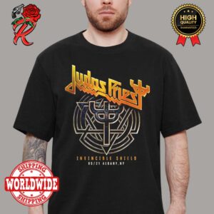 Judas Priest Invincible Shield Tour 2024 Albany NY On May 21 Unisex T-Shirt