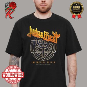 Judas Priest Invincible Shield Tour 2024 Bangor ME On April 24th Unisex T-Shirt