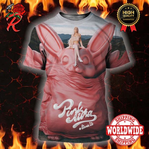 Kenia New Album Pink Aura Out April 24th Album Cover All Over Print Shirt