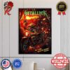 Metallica 72 Season Poster Series Feeding On The Wrath Of Man By Marald van Haasteren Wall Decor Poster Canvas