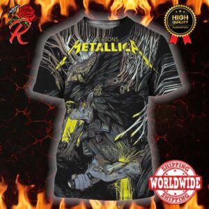 Metallica 72 Season Poster Series Self Harm By Michelle 3D Shirt