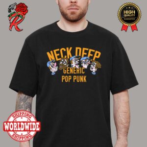 Neck Deep Generic Pop Punk Cartoon Face Unisex T-Shirt