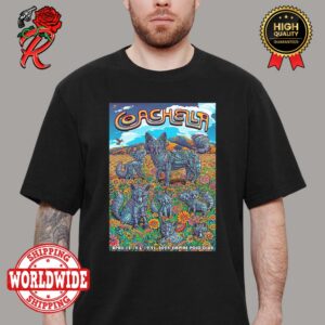 Official Coachella 2024 Poster At Empire Polo Club By Emek Studios Unisex T-Shirt