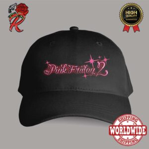 Official Nicki Minaj Pink Friday 2 Album Logo Blink Blink Classic Cap Hat Snapback