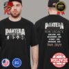 Pantera Tour 2024 Australia Merch BRONCO Two Sides T-Shirt