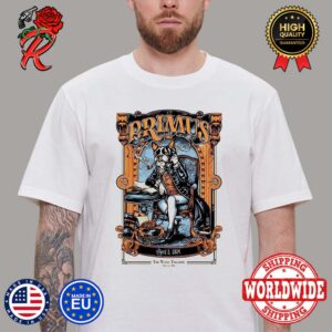 Primus In Sessanta Tour At Boch Centre Wang Theatre In Boston MA On April 3nd 2024 Second Poster Classic T-Shirt