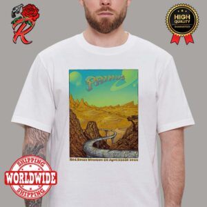 Primus Sessanta Tonight Limited Edition Poster For The Red Rocks AmphitheatreIn In Morrison CO On April 25th 2024 Essentials T-Shirt