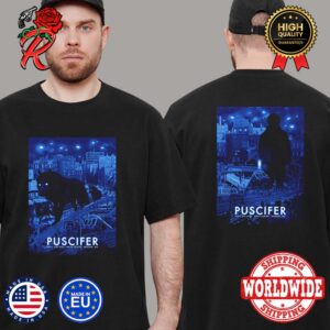 Puscifer At Sessanta Tour 2024 In Boston MA On April Official 2 Nights Show Posters Combine Two Sides Print Unisex T-Shirt
