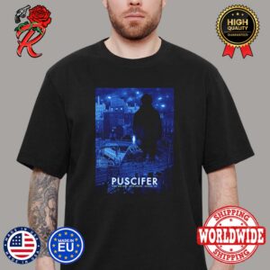 Puscifer At Sessanta Tour 2024 Official Poster For Second Night In Boston MA At Boch Center On April 3 Merch Classic T-Shirt